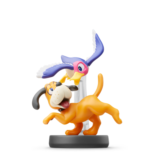 Duck Hunt Super Smash Bros Amiibo loose Nintendo figure