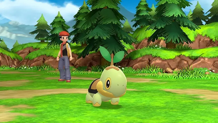 Pokemon: Brilliant Diamond – Nintendo Switch (NS) gameplay image for video game for NS