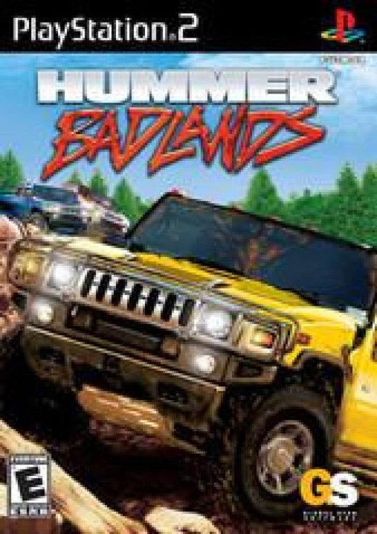 Hummer Badlands cover art for PlayStation 2 (PS2) video game