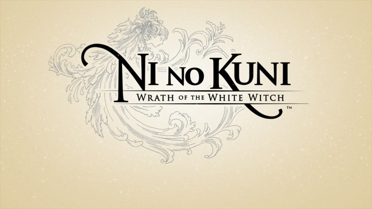 Ni No Kuni: Wrath of the White Witch title screen for Nintendo Switch (NS) video game