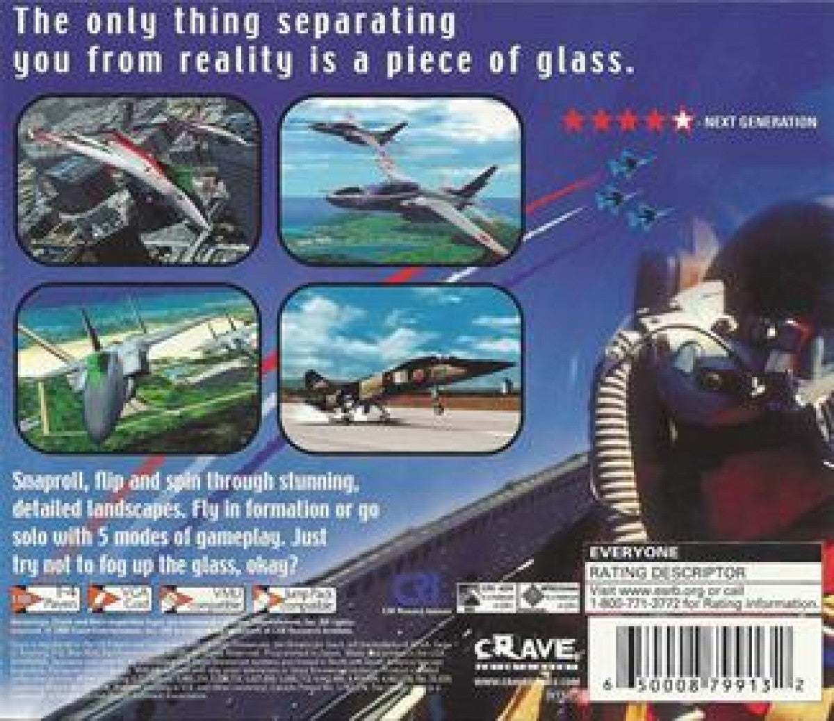 AeroWings Sega Dreamcast DC for flight simulation video game fans featuring realistic aircraft controls military jets aerial missions takeoff and landing challenges detailed environments flight training and classic Dreamcast aviation gameplay collectible retro Sega gaming appeal back