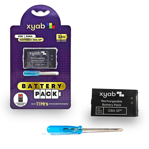 Rechargeable Battery Pack for Game Boy Advance SP accessory