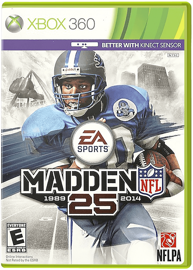 Madden NFL 25 cover art for Xbox 360 (X360) video game