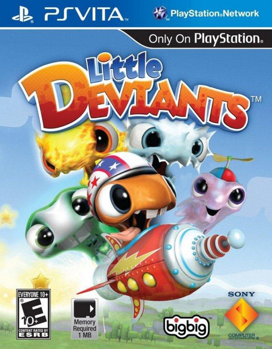 Little Deviants cover art for PlayStation VITA (PS VITA) video game