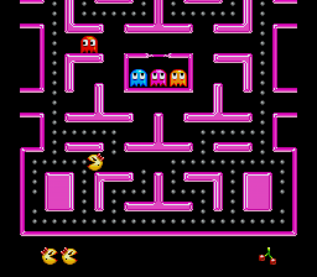 Ms. Pac-Man gameplay image for Super Nintendo Entertainment System (SNES) retro video game