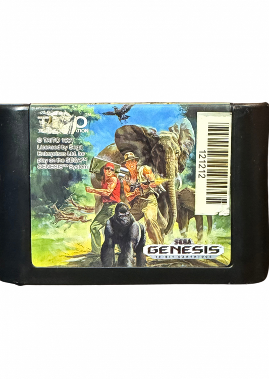 Growl Sega Genesis video game cartridge classic 16 bit arcade action game for retro gaming collectors Sega fans vintage video game enthusiasts Genesis game collection classic video games and retro gaming fans cartridge