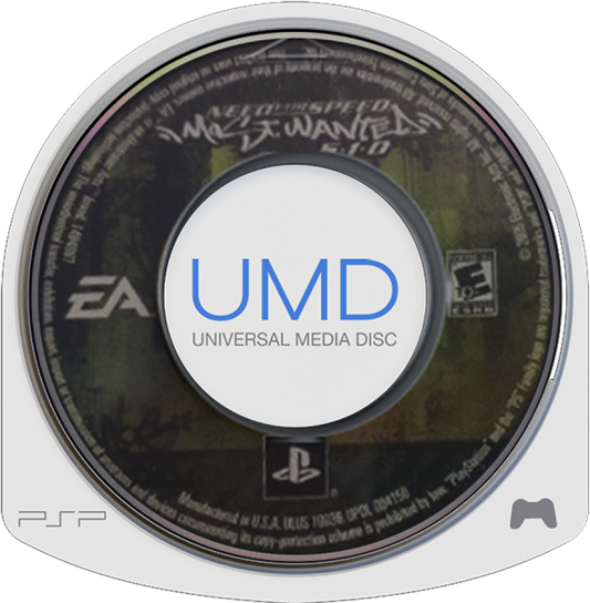 LocalID_34127 Need for Speed Most Wanted 5-1-0 UMD game cover for Playstation Portable video game.