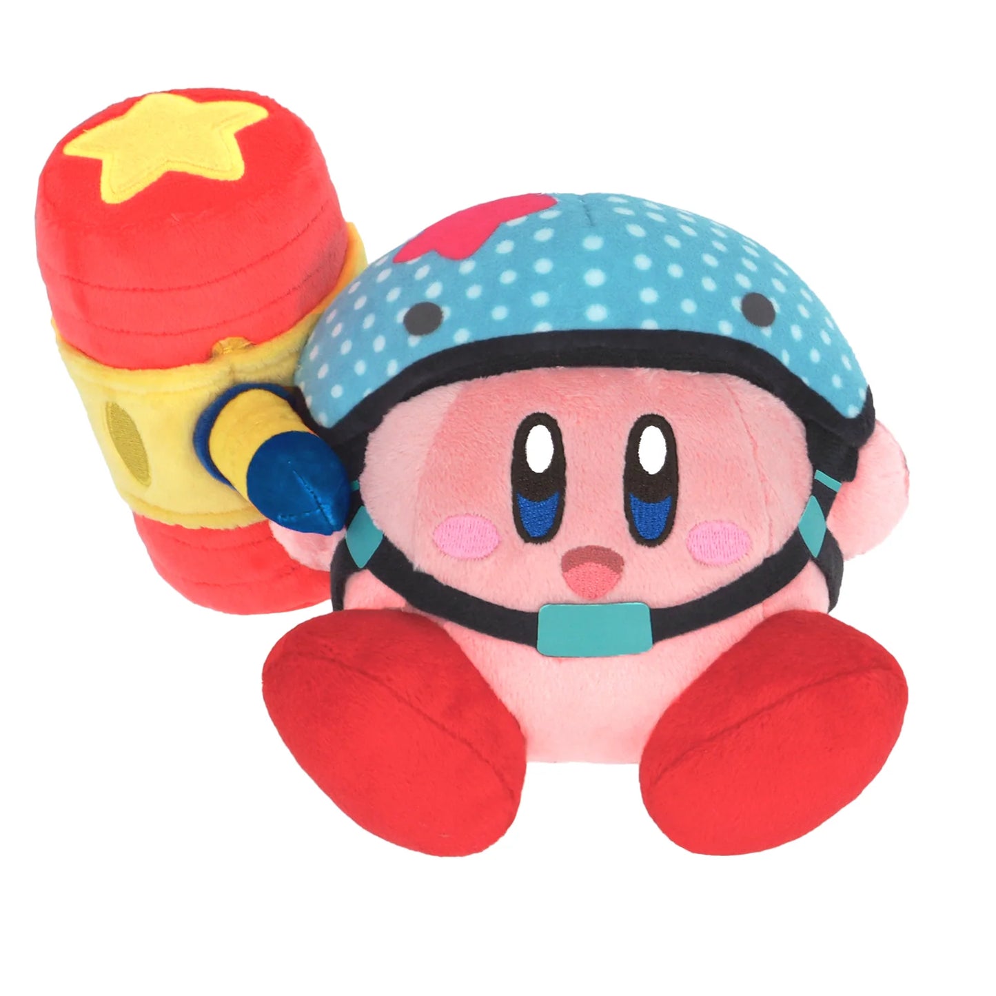 Kirby Toy Hammer 4 inch plush toy