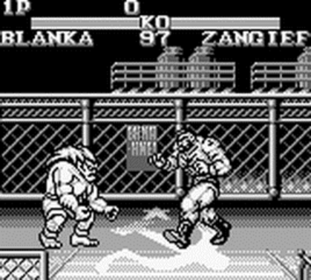 Street Fighter II gameplay for Nintendo Game Boy