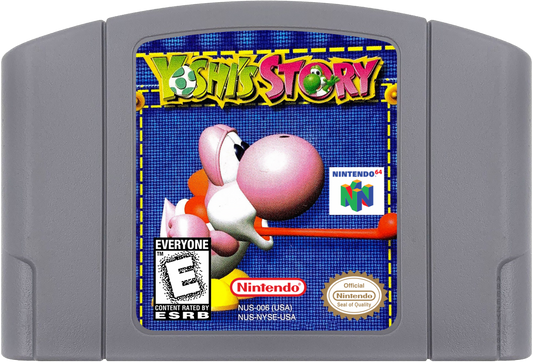 Yoshi's Story cartridge for Nintendo 64 (N64) video game