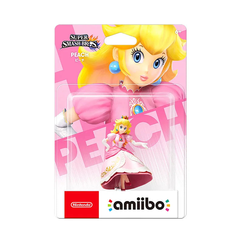 Peach Super Smash Bros Amiibo sealed Nintendo figure