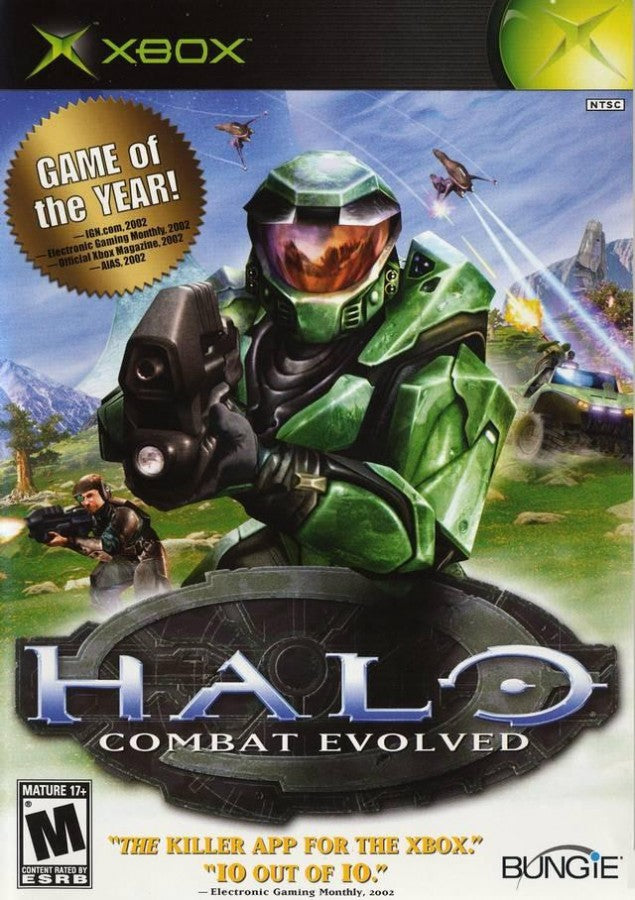 Halo: Combat Evolved cover art for Xbox (XBOX) video game