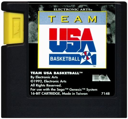 Team USA Basketball cartridge for Sega Genesis (GEN) video game