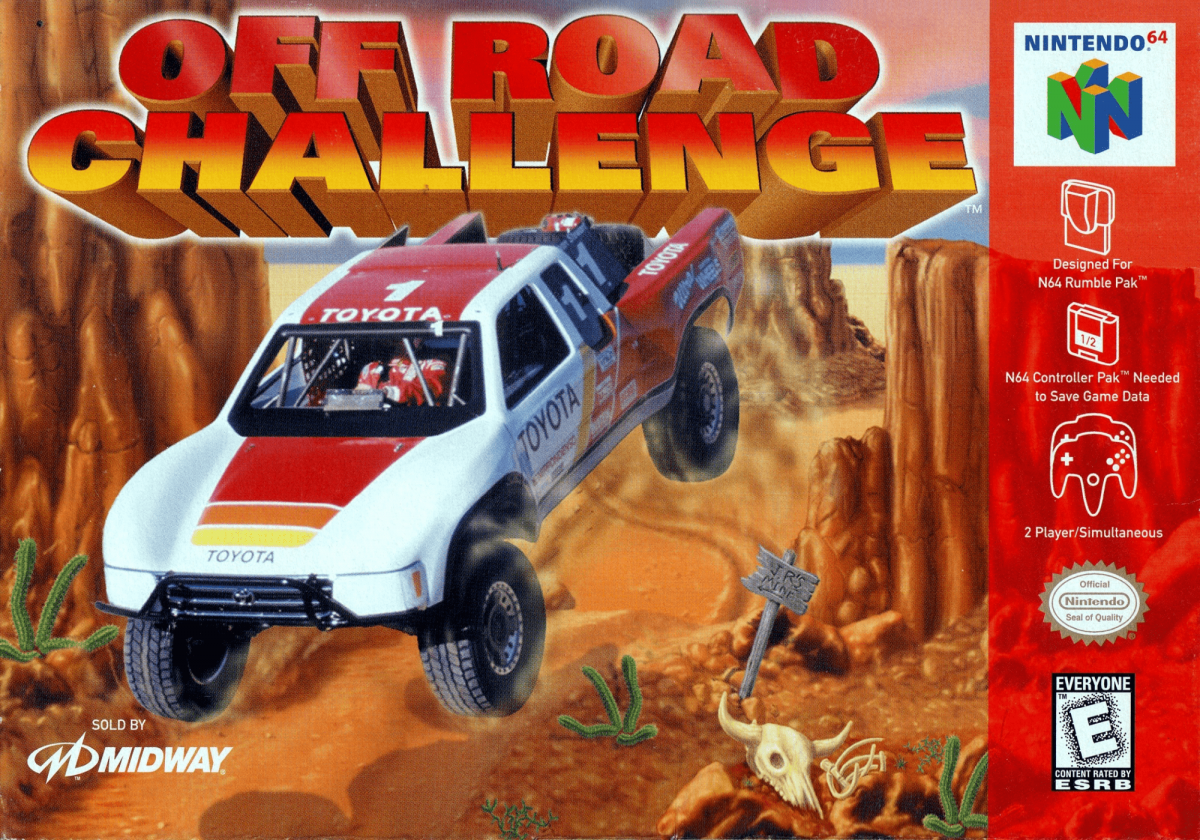 Off Road Challenge cover art for Nintendo 64 (N64) video game