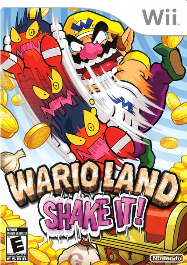 Wario Land: Shake It cover art for Nintendo Wii (Wii) video game