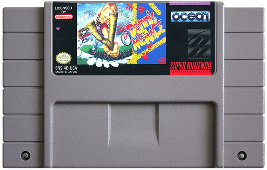 Dennis the Menace cartridge for Super Nintendo Entertainment System SNES video game