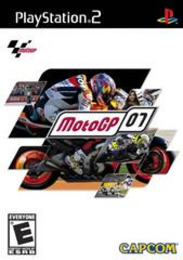 MotoGP 07 cover art for PlayStation 2 (PS2) video game