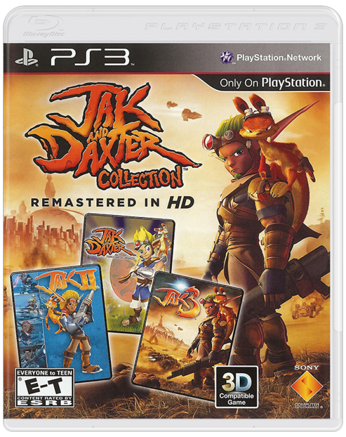 Jak & Daxter Collection cover art for PlayStation 3 (PS3) video game