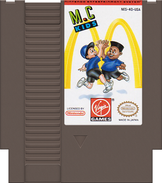 M.C. Kids cartridge for Nintendo Entertainment System (NES) retro video game