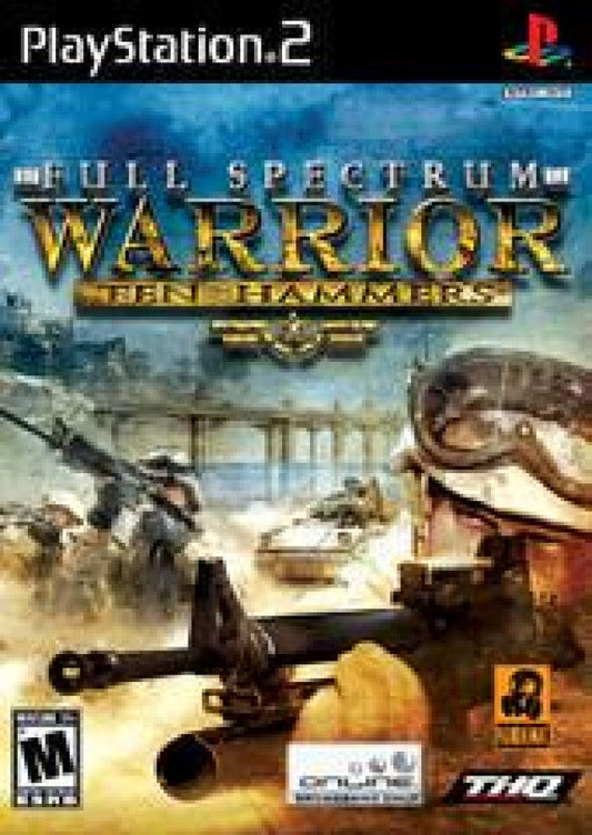 Full Spectrum Warrior: Ten Hammers cover art for PlayStation 2 (PS2) video game