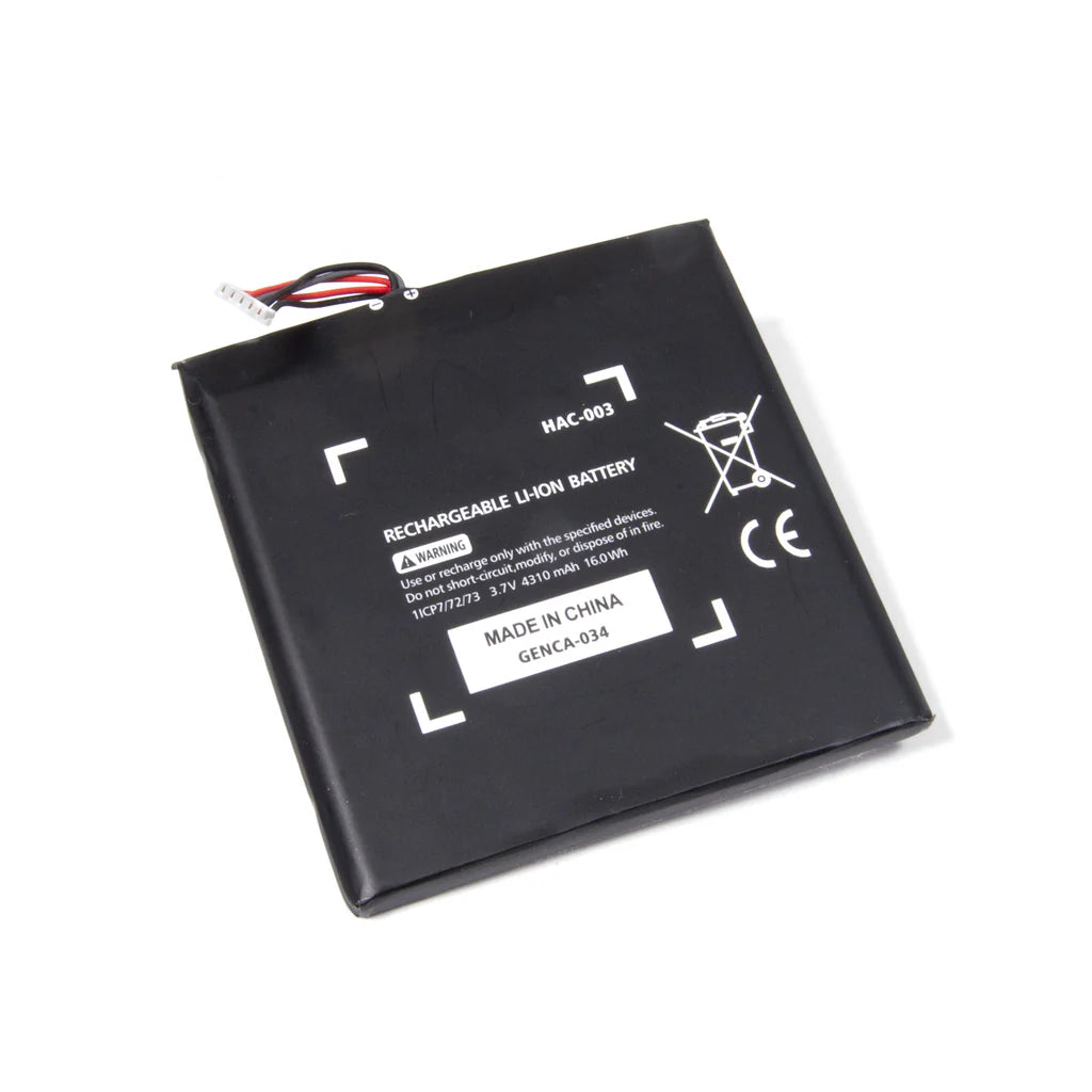 Rechargeable battery pack for Nintendo Switch portable handheld console charging accessory extended playtime