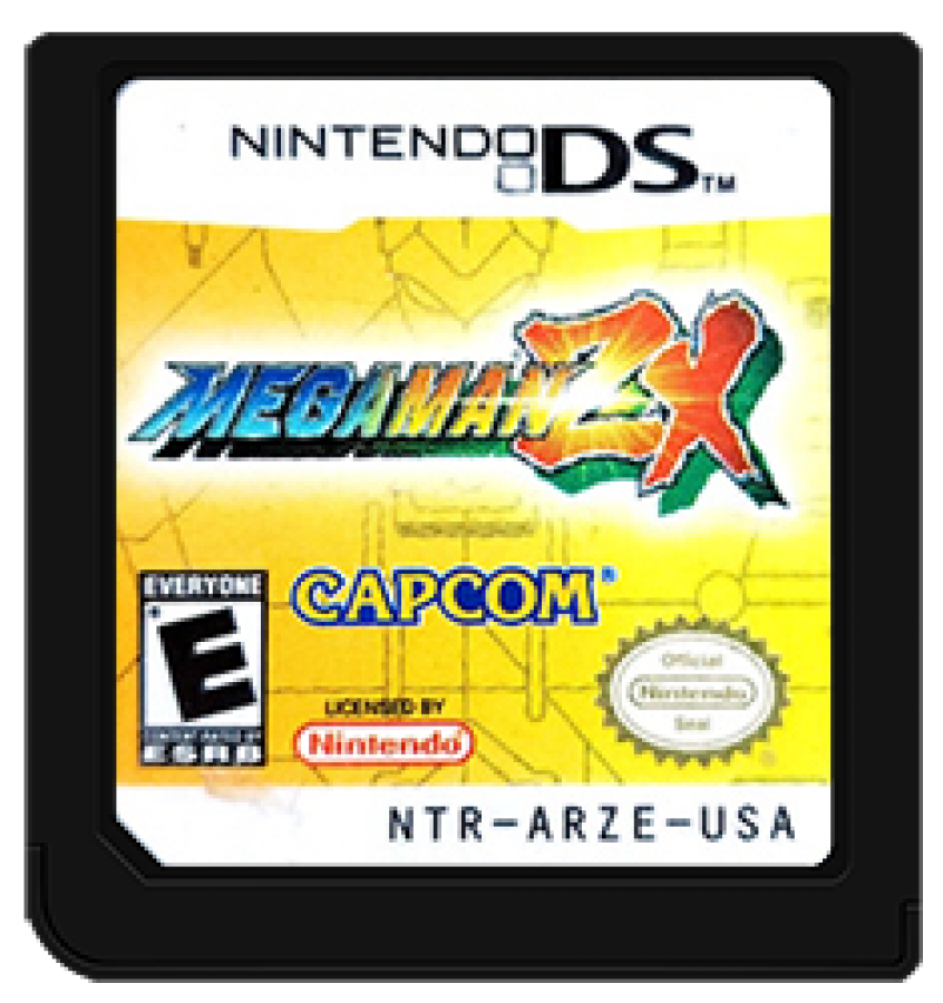 Mega Man ZX cartidge for Nintendo DS (DS) action platformer video game