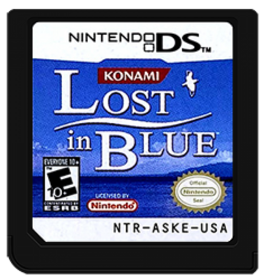 Lost in Blue cartridge for Nintendo DS (DS) survival adventure video game