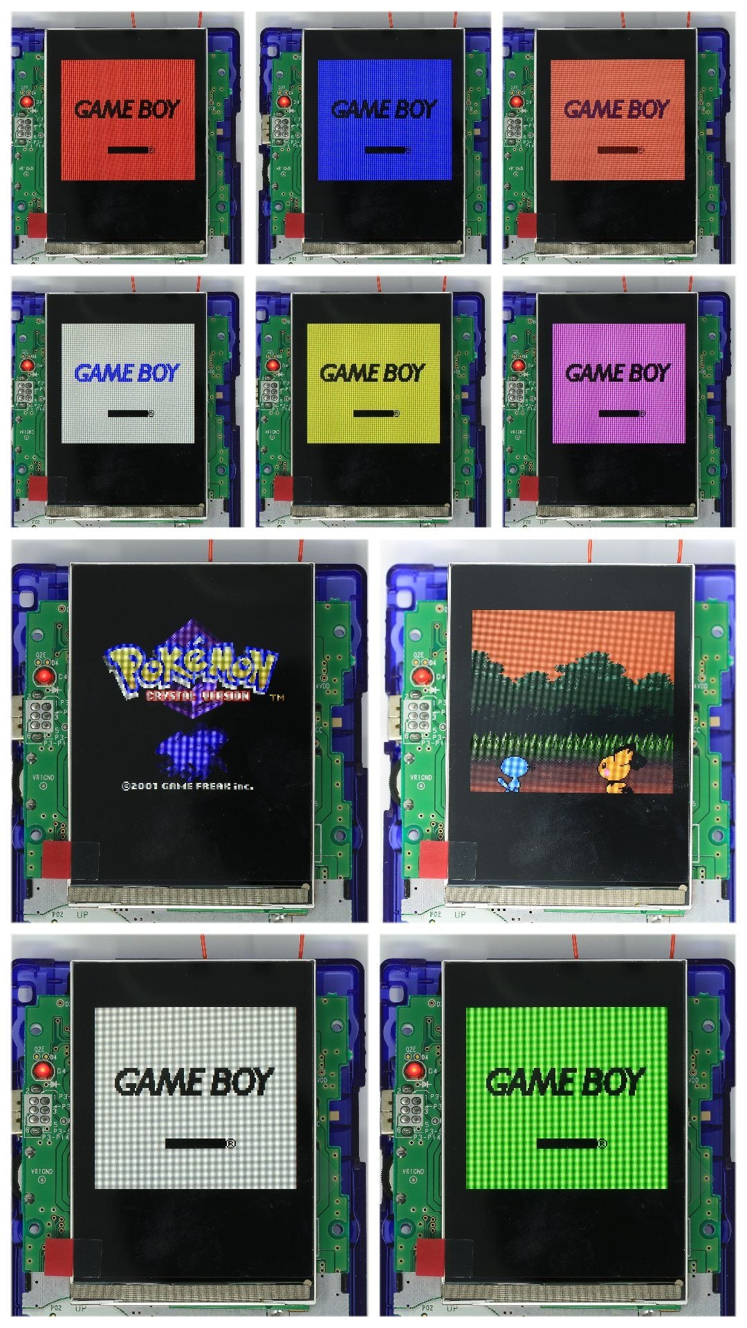 Game Boy Color IPS LCD V3 Backlight Kit - Hispeedido
