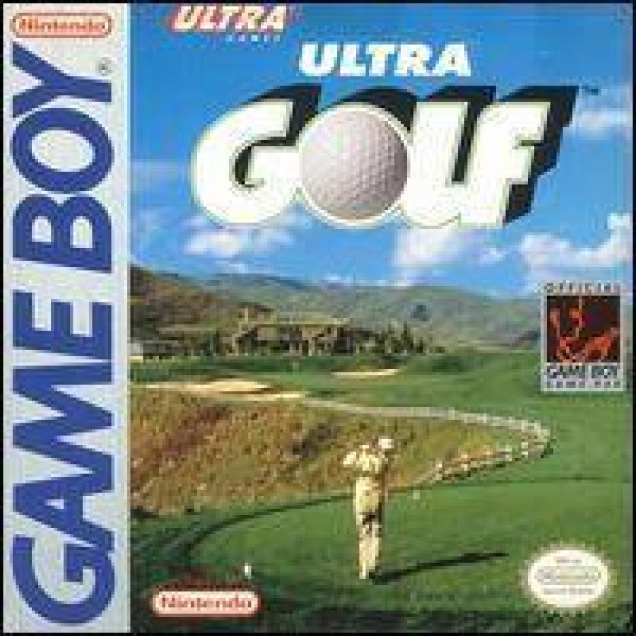 Ultra Golf cover art for Game Boy (GB) video game