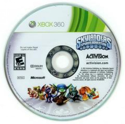 Skylanders: Spyro's Adventure cover art for Xbox 360 (X360) action-adventure toys-to-life video game
