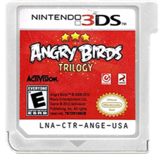 Angry Birds: Trilogy cartridge for Nintendo 3DS (3DS) puzzle action video game