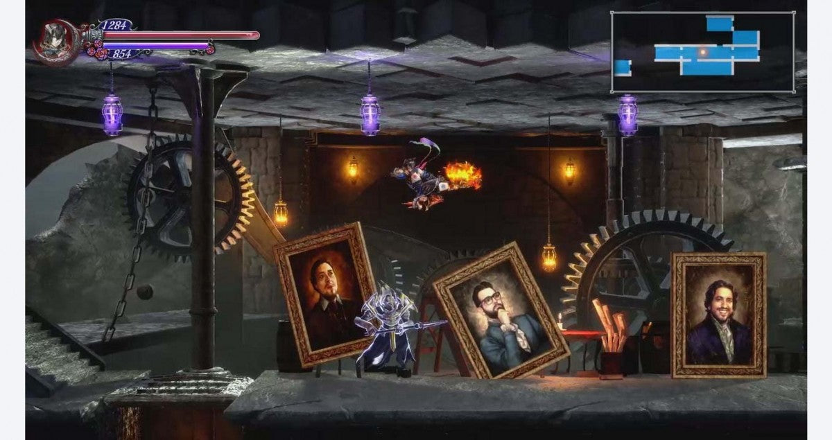 Bloodstained: Ritual of the Night – Xbox One (XONE) gameplay for gothic action-adventure Metroidvania game