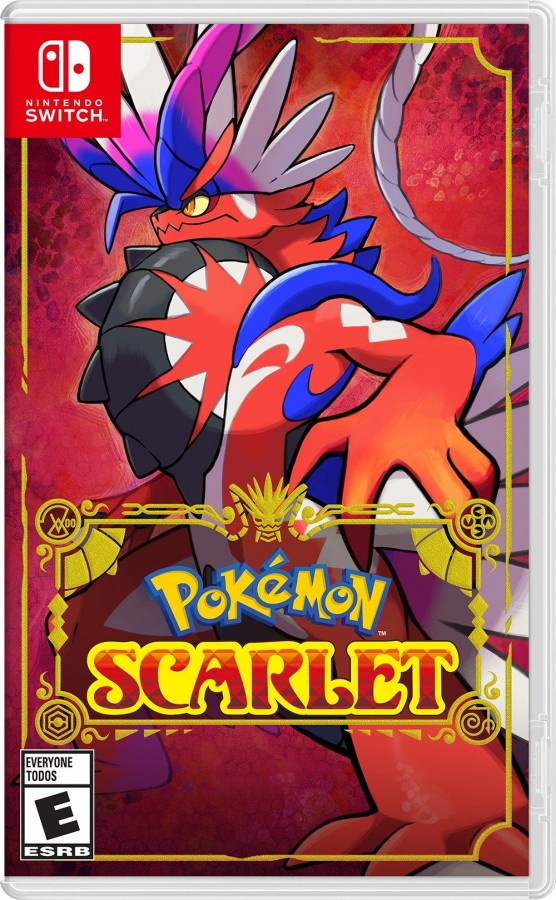 Pokemon: Scarlet cover art for Nintendo Switch (NS) video game