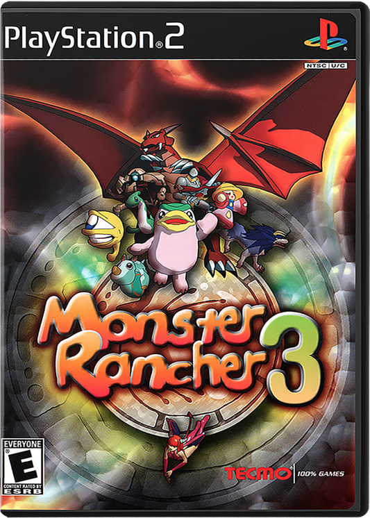 Monster Rancher 3 cover art for PlayStation 2 (PS2) video game