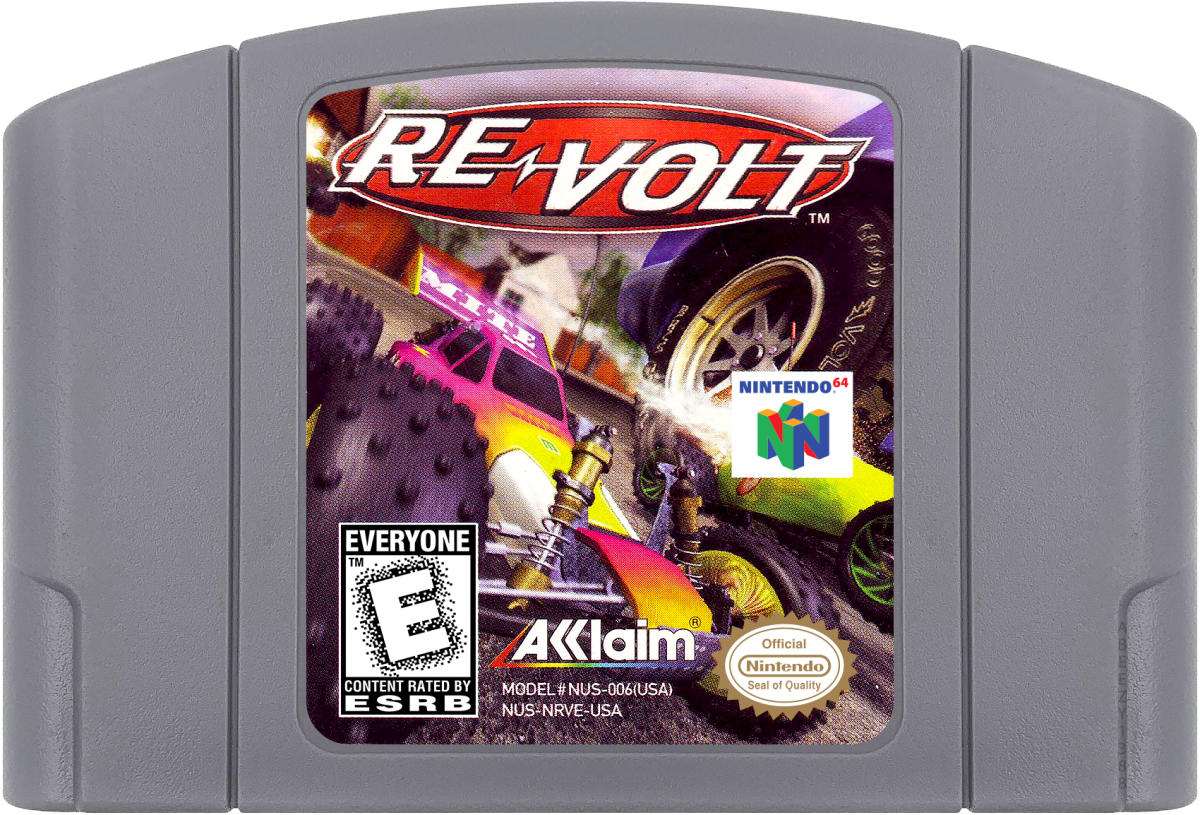 Re Volt cartridge for Nintendo 64 N64 video game