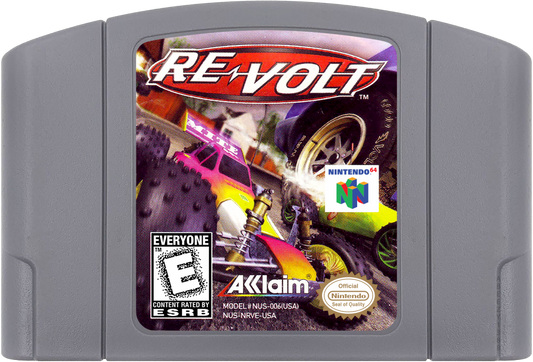 Re Volt cartridge for Nintendo 64 N64 video game