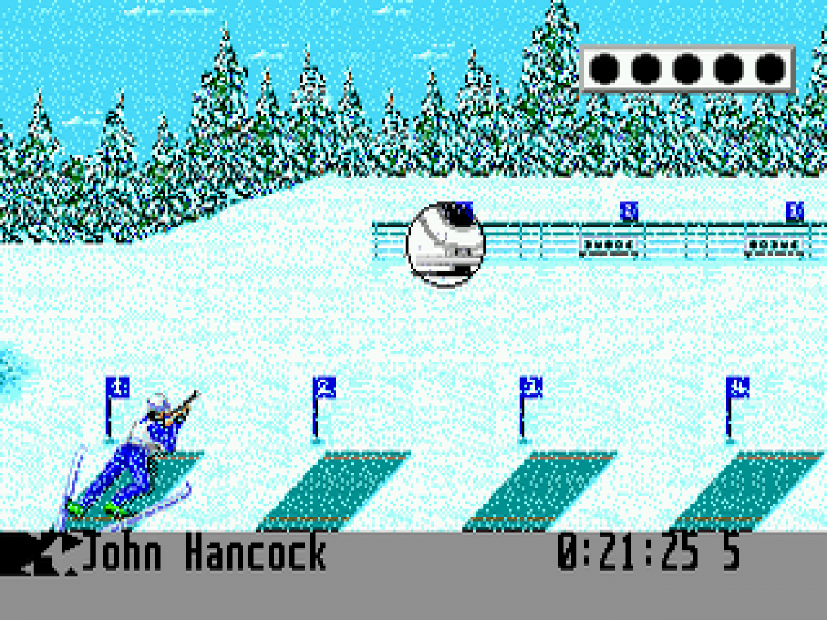Winter Olympic Games Lillehammer 94 gameplay for Sega Genesis (GEN) video game
