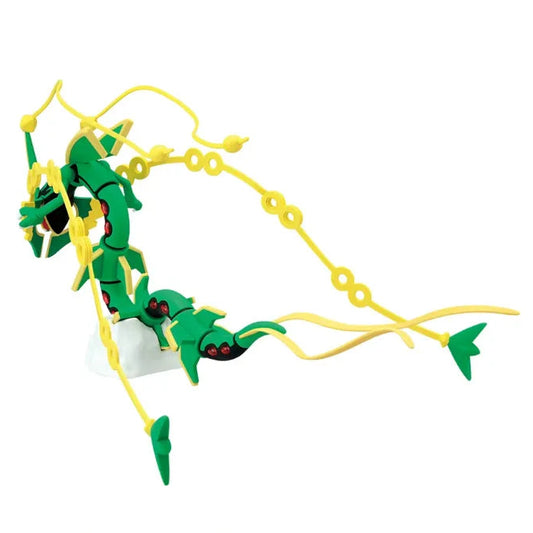 Mega Rayquaza Pokemon model kit Bandai Hobby snap fit easy build plastic model no glue required articulated display figure legendary dragon flying pokemon collectible anime game creature detailed hobby kit gift for fans