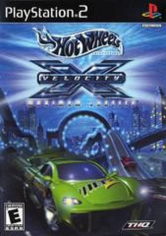 Hot Wheels Velocity X cover art for PlayStation 2 (PS2) video game
