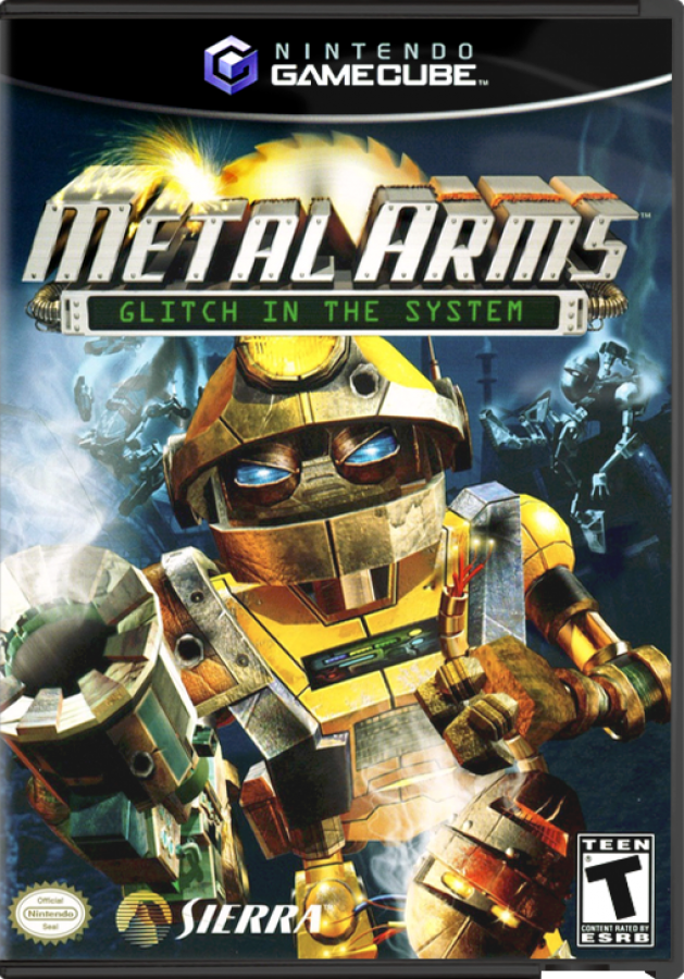 Metal Arms: Glitch in the System cover art for GameCube (GC) video game
