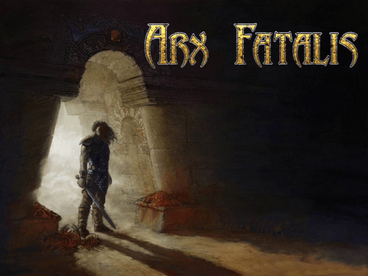 Arx Fatalis title screen art for Xbox (XBOX) video game