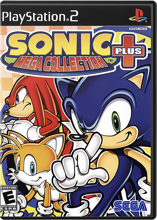 Sonic Mega Collection Plus cover art for PlayStation 2 (PS2) video game