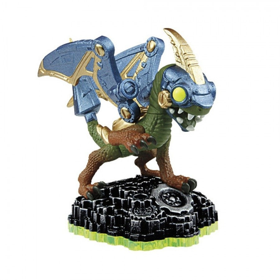 Drobot Skylanders Spyros Adventure character figure collectible toy tech element robotic dragon warrior portal compatible game piece laser shooting flying robot fighter figure for Skylanders fans