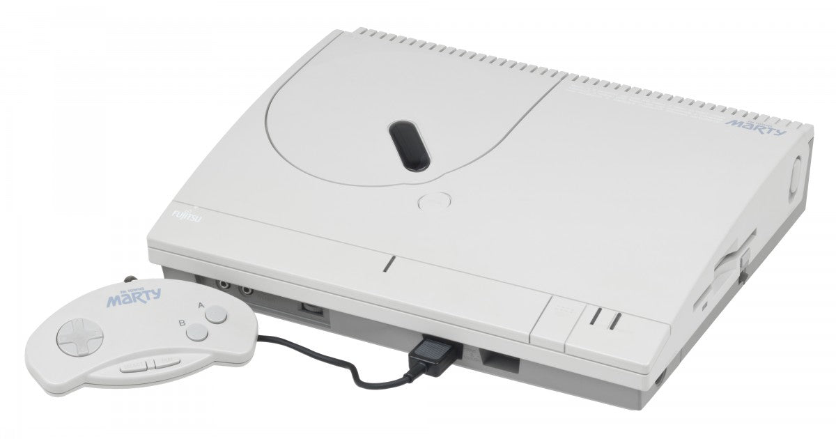 Fujitsu FM Towns Marty console in box good condition retro console