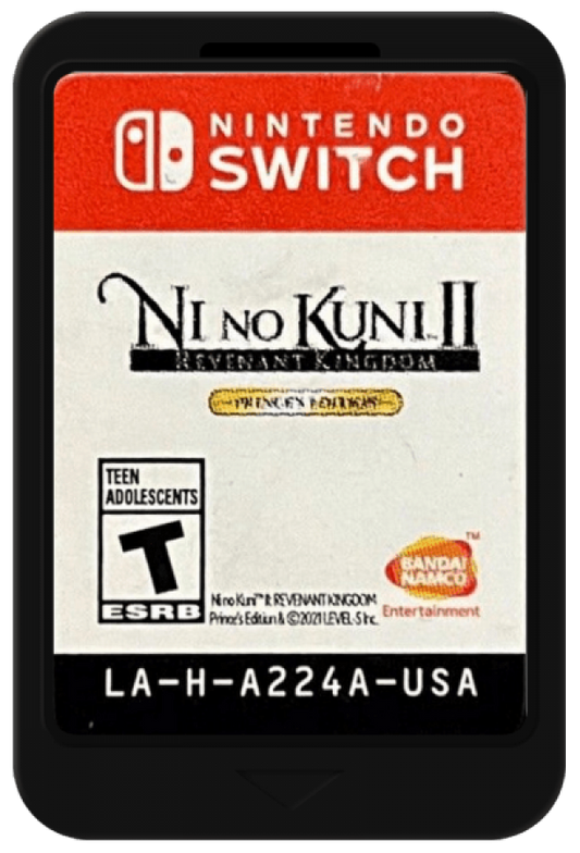 Ni No Kuni II: Revenant Kingdom - Prince's Edition cartridge for Nintendo Switch (NS) video game