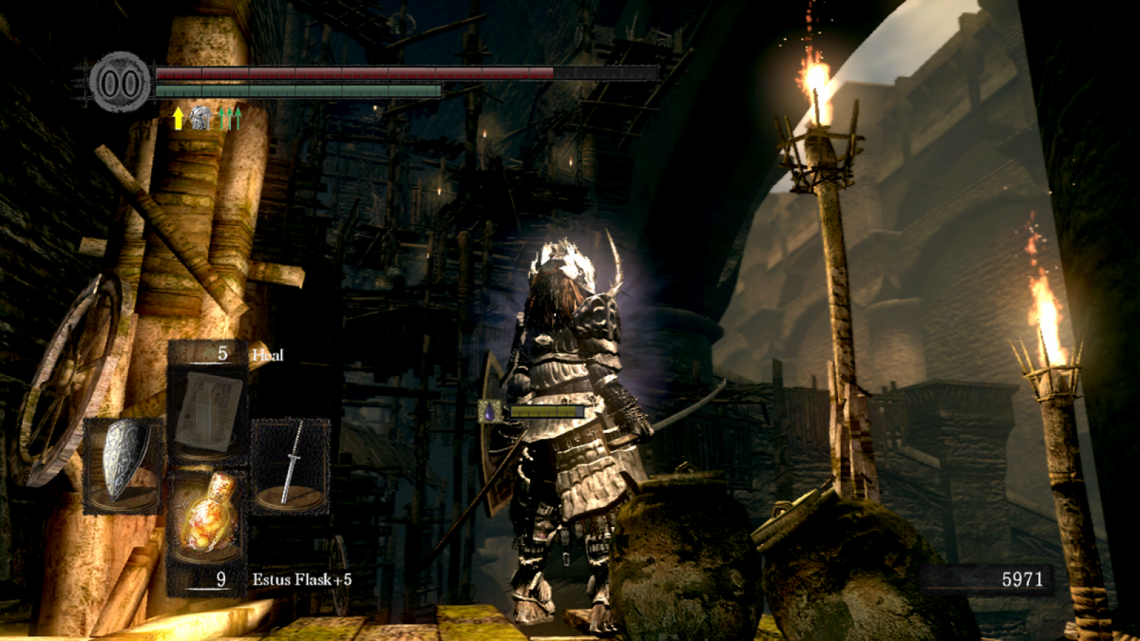 Dark Souls gameplay for PlayStation 3 (PS3) video game