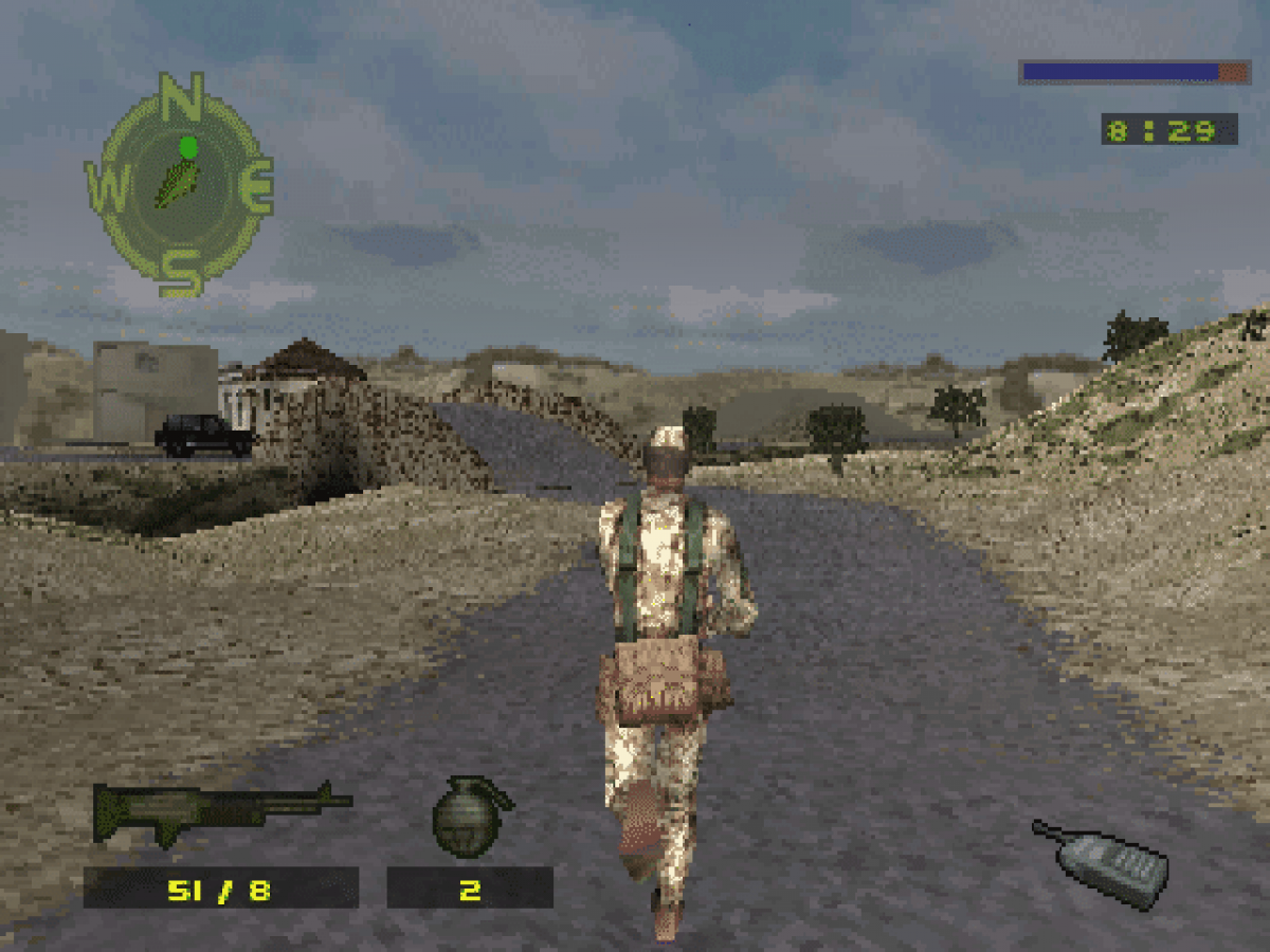 Spec Ops: Covert Assault gameplay for PlayStation 1 (PS1) tactical shooter video game