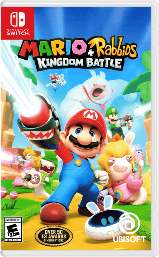 Mario + Rabbids: Kingdom Battle cover art for Nintendo Switch (NS) video game