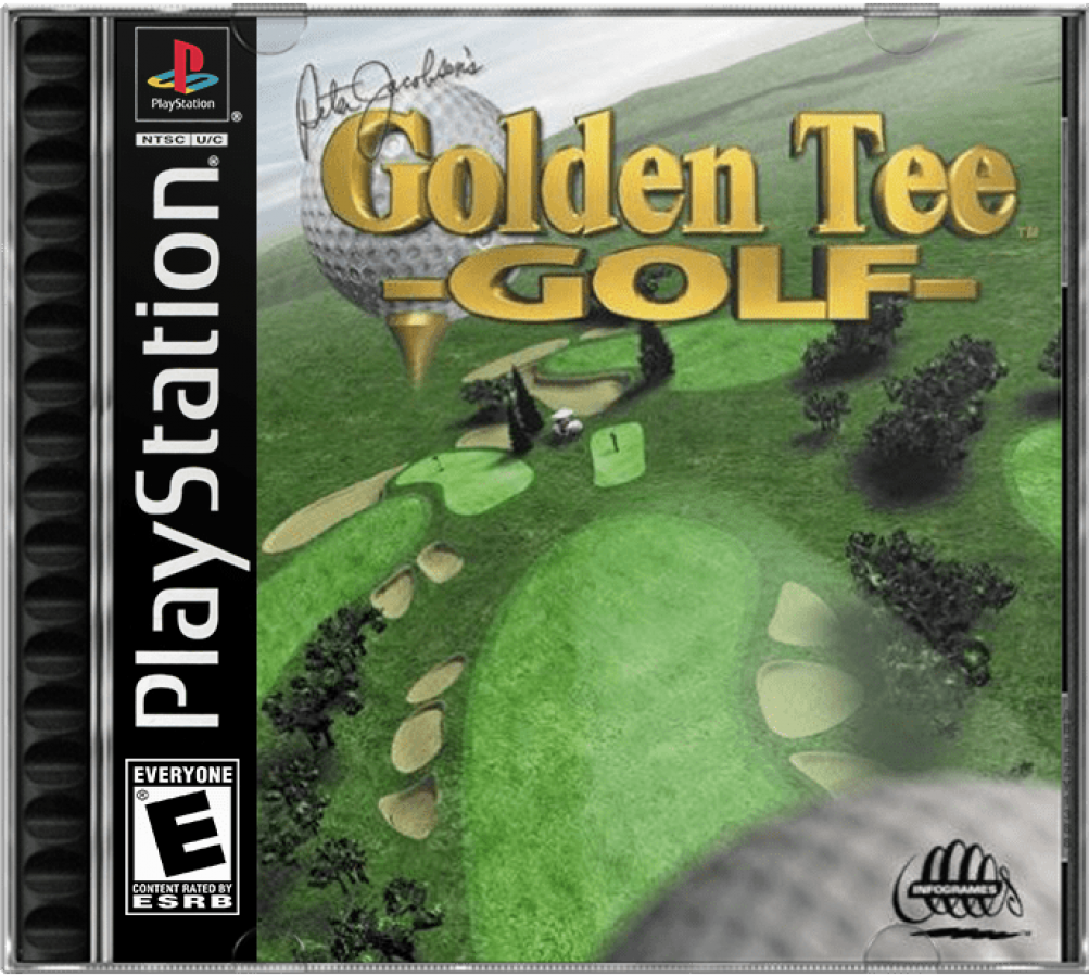 Golden Tee Golf cover art for PlayStation 1 (PS1) video game