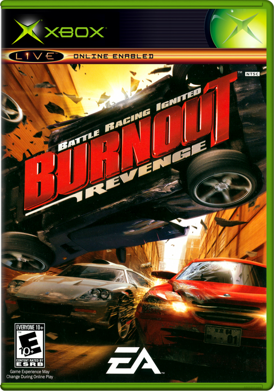 Burnout Revenge cover art for Xbox (XBOX) video game
